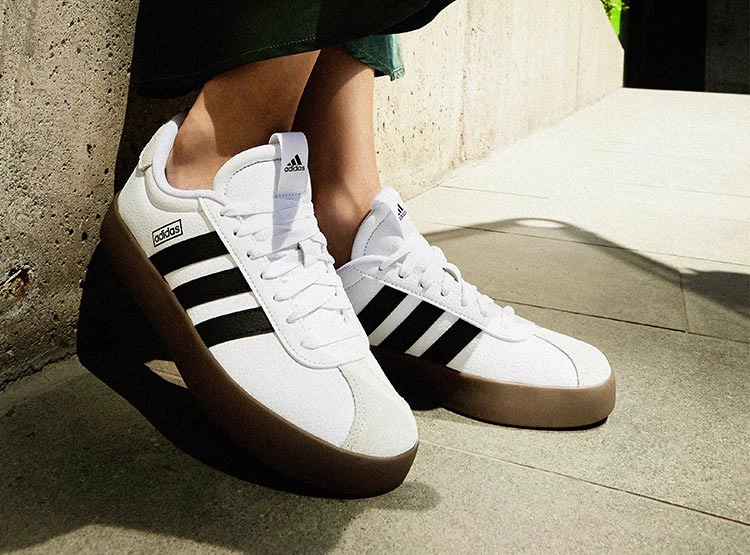 ZAPATILLAS MUJER ADIDAS BLANCO VL COURT 3.0 - 2