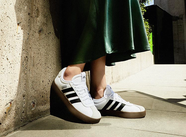 ZAPATILLAS MUJER ADIDAS BLANCO VL COURT 3.0 - 1