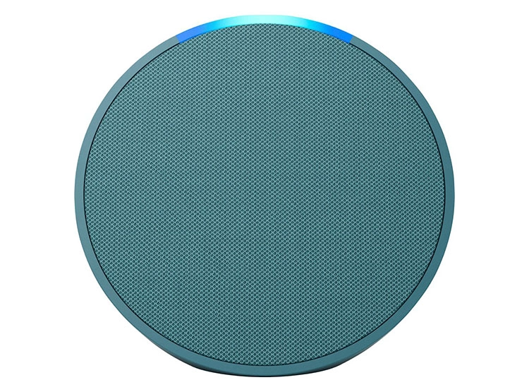 PARLANTE BLUETOOTH AMAZON  INTELIGENTE ECHO POP 1.A GENERACIÓN ALEXA AZUL PETRÓLEO - 2