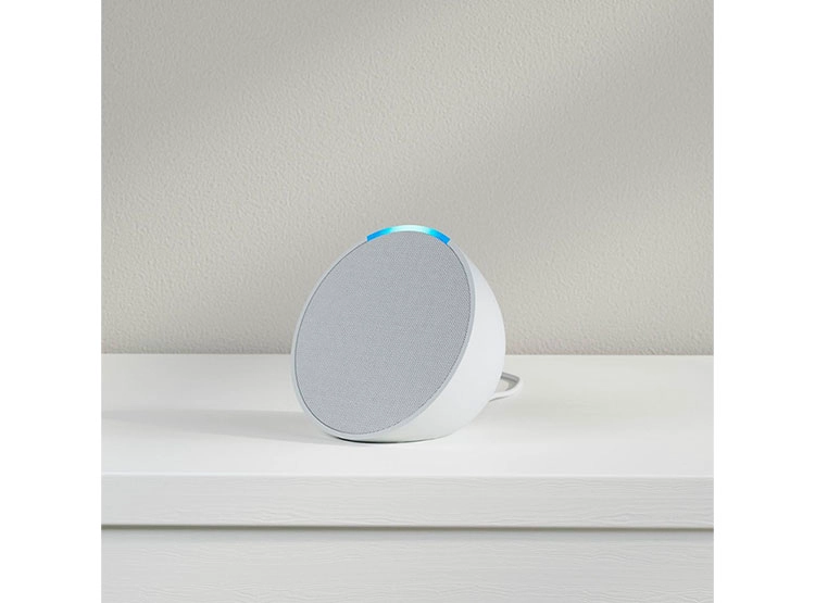 PARLANTE BLUETOOTH AMAZON  INTELIGENTE ECHO POP 1.A GENERACIÓN ALEXA BLANCO - 7