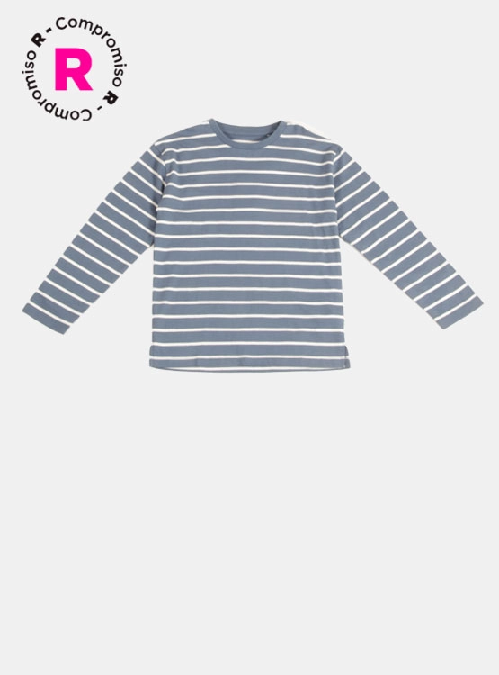 POLERA MANGA LARGA ALGODÓN NIÑO HARVEST