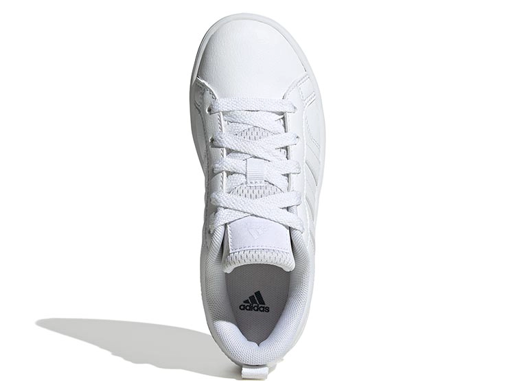 ZAPATILLAS ESCOLARES UNISEX ADIDAS BLANCO VS PACE 2.0 K - 4