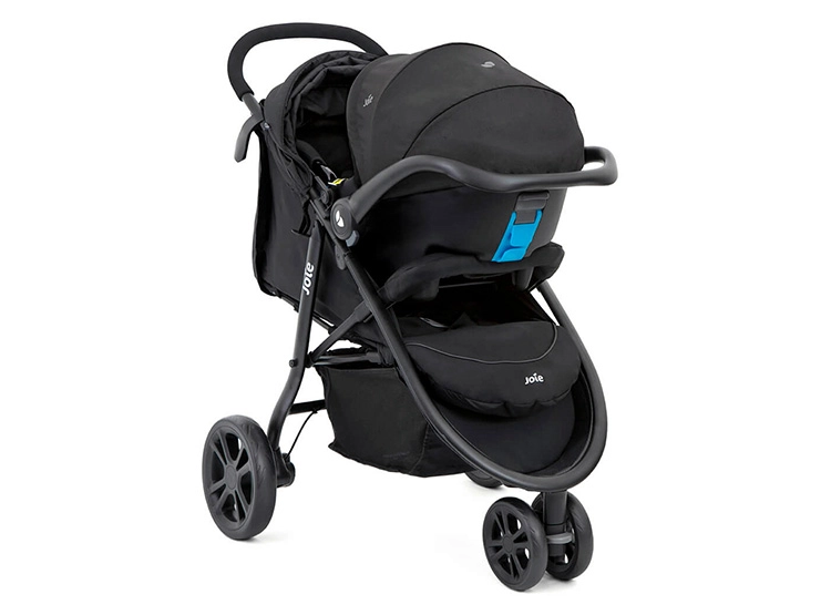 COCHE TRAVEL SYSTEM JOIE LITETRAX NEGRO - 3
