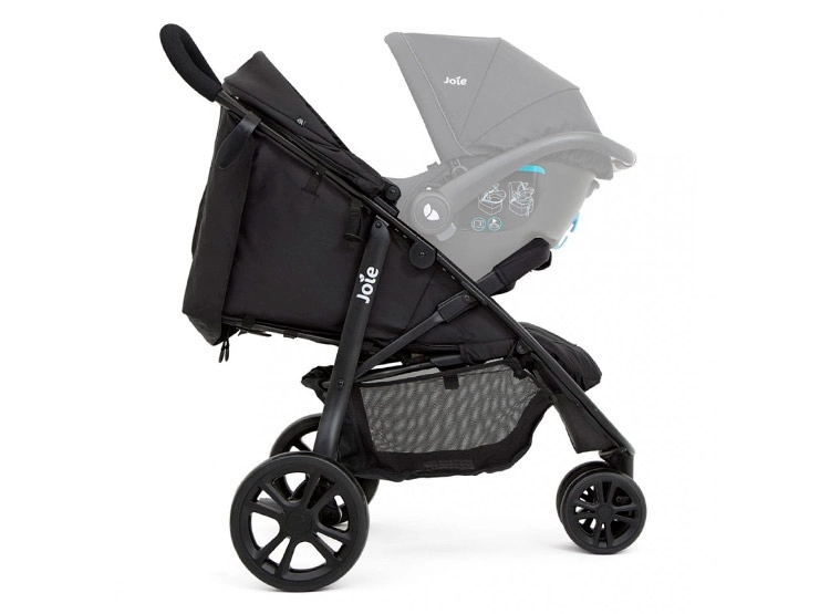 COCHE TRAVEL SYSTEM JOIE LITETRAX NEGRO - 4