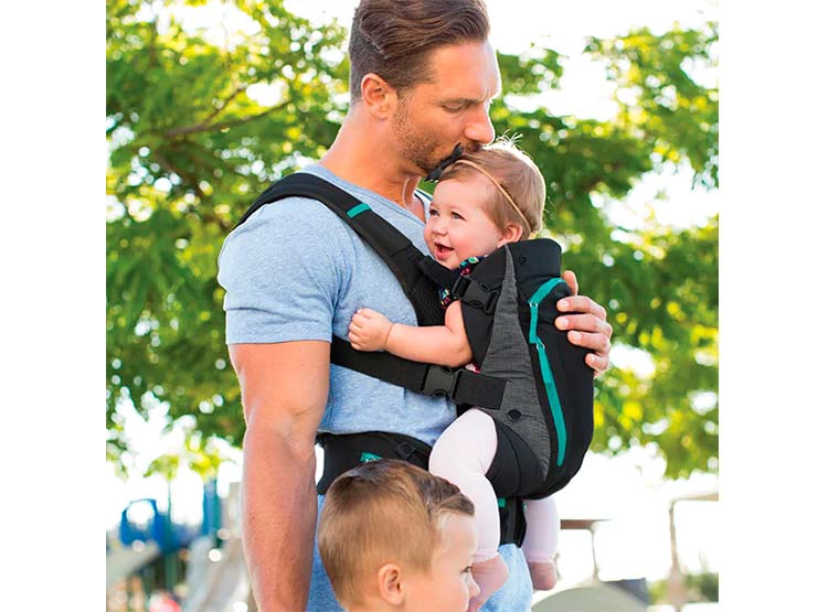 ARNÉS PORTABEBÉS INFANTINO CARRY ON NEGRO - 4