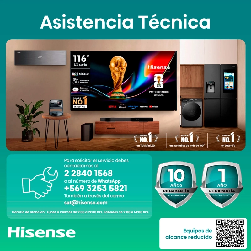 REFRIGERADOR SIDE BY SIDE HISENSE RS820NV 635L NO FROST ACERO - 11