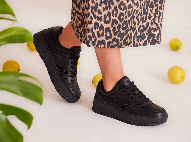 ZAPATILLAS MUJER AZALEIA NEGRO CACO - 2
