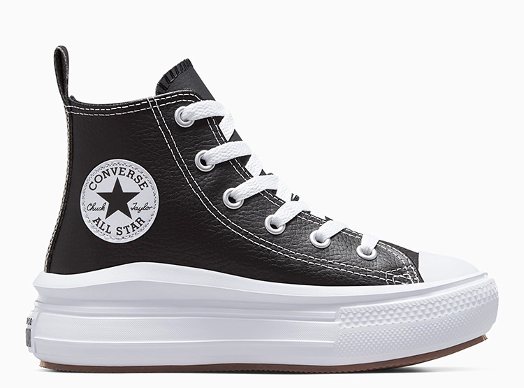 ZAPATILLAS NIÑA CONVERSE URBANAS NEGRO CHUCK TAYLOR ALL STAR MOVE - 1