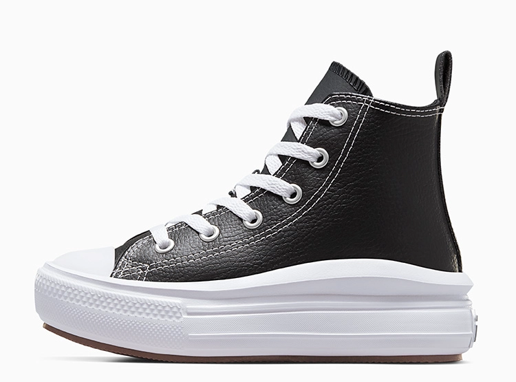 ZAPATILLAS NIÑA CONVERSE URBANAS NEGRO CHUCK TAYLOR ALL STAR MOVE - 3