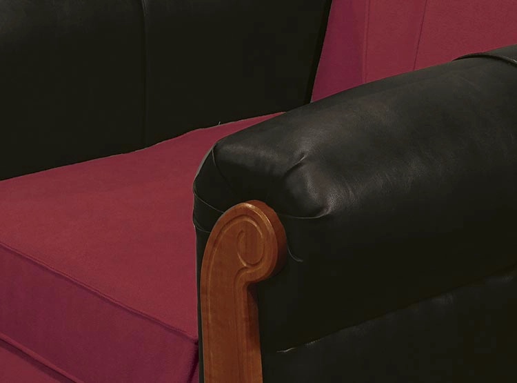 JUEGO DE LIVING ELEGANT DETAIL MARSELLA TELA PU 311 - 6