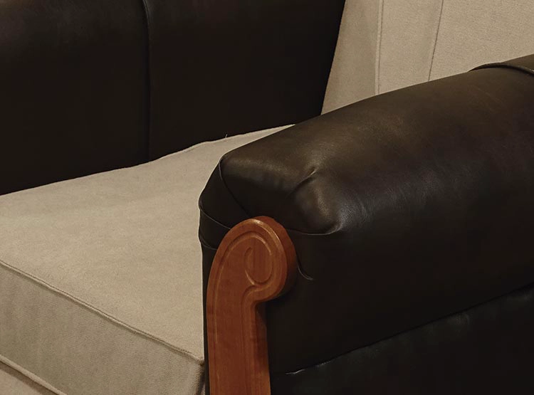 JUEGO DE LIVING ELEGANT DETAIL MARSELLA TELA PU 311 - 6