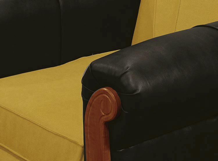 JUEGO DE LIVING ELEGANT DETAIL MARSELLA TELA PU 211 - 5