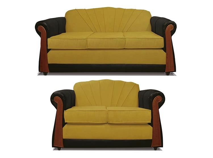 JUEGO DE LIVING ELEGANT DETAIL MARSELLA TELA PU 32