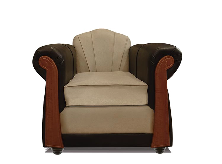 JUEGO DE LIVING ELEGANT DETAIL MARSELLA TELA PU 321 - 5