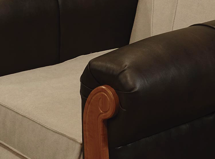 JUEGO DE LIVING ELEGANT DETAIL MARSELLA TELA PU 321 - 7