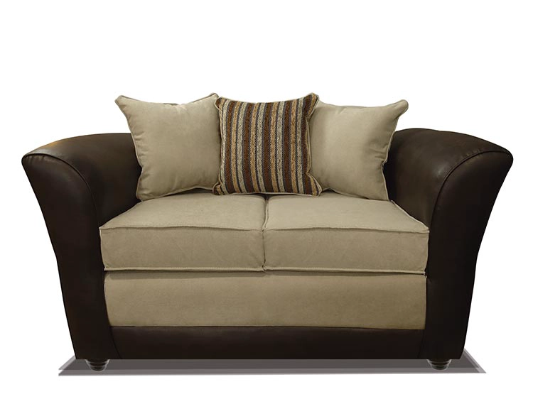 JUEGO DE LIVING ELEGANT DETAIL MINESOTA TELA PU 211 - 2