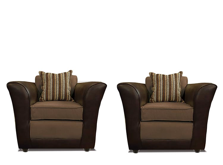 JUEGO DE LIVING ELEGANT DETAIL MINESOTA TELA PU 311 - 4
