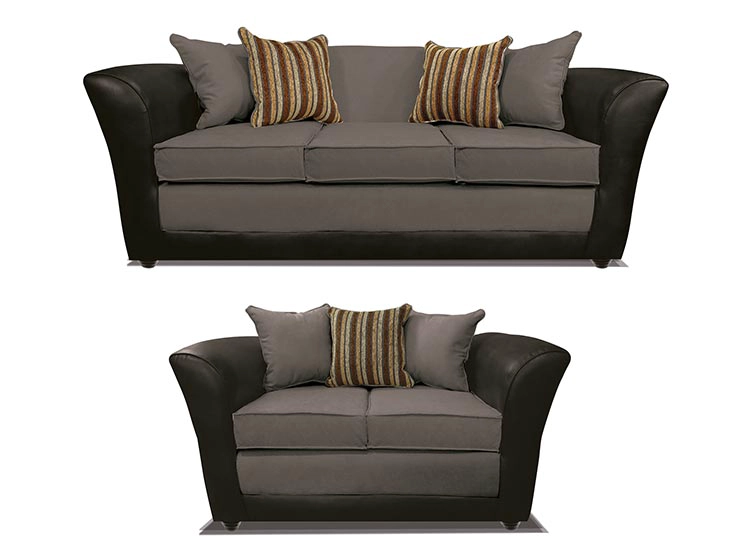 JUEGO DE LIVING ELEGANT DETAIL MINESOTA TELA PU 32