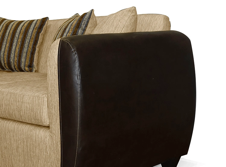 JUEGO DE LIVING ELEGANT DETAIL OKLAHOMA TELA PU 211 - 5