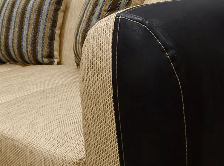 JUEGO DE LIVING ELEGANT DETAIL OKLAHOMA TELA PU 211 - 6