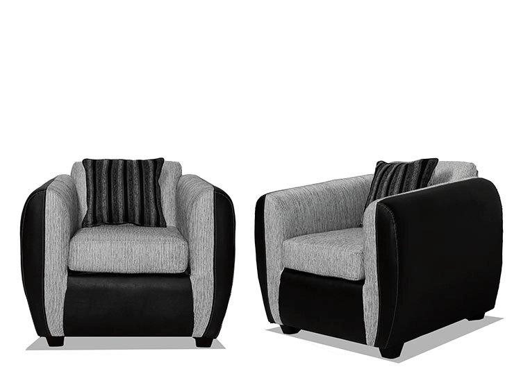 JUEGO DE LIVING ELEGANT DETAIL OKLAHOMA TELA PU 311 - 4