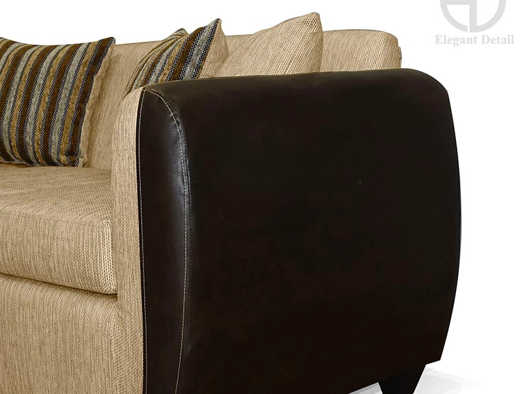 JUEGO DE LIVING ELEGANT DETAIL OKLAHOMA TELA PU 311 - 5