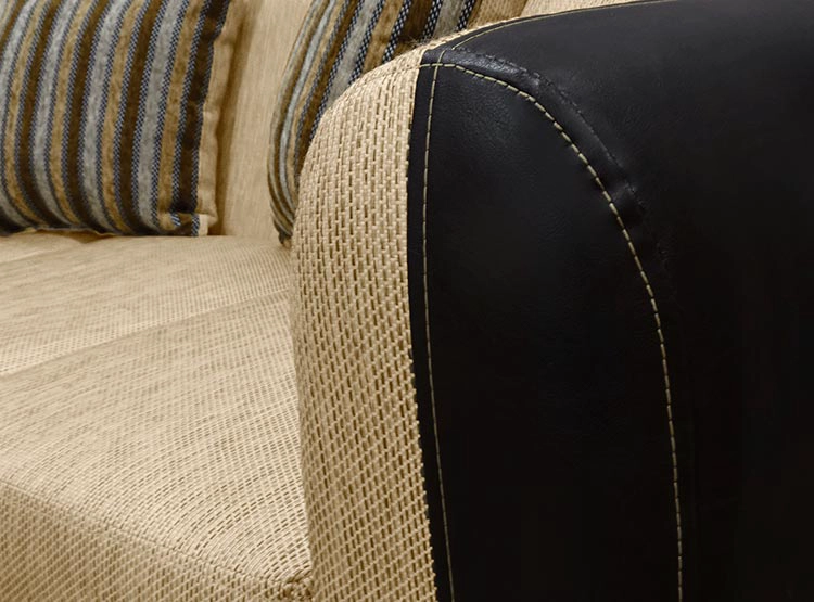 JUEGO DE LIVING ELEGANT DETAIL OKLAHOMA TELA PU 311 - 6