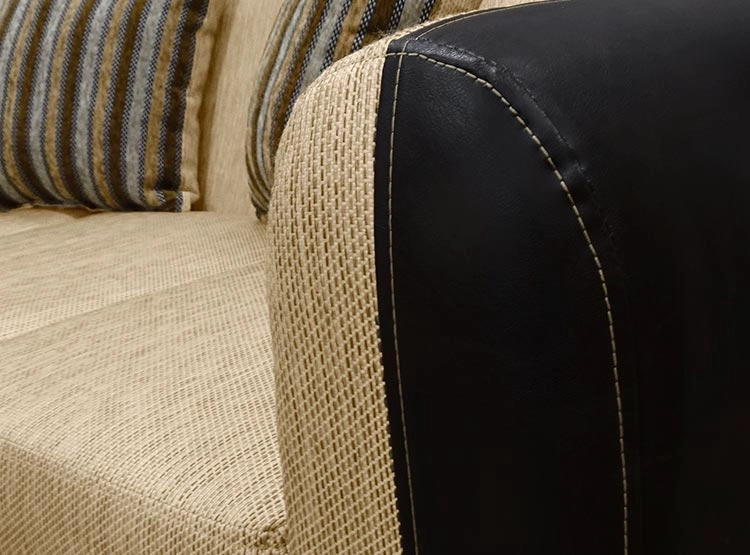 JUEGO DE LIVING ELEGANT DETAIL OKLAHOMA TELA PU 32 - 6