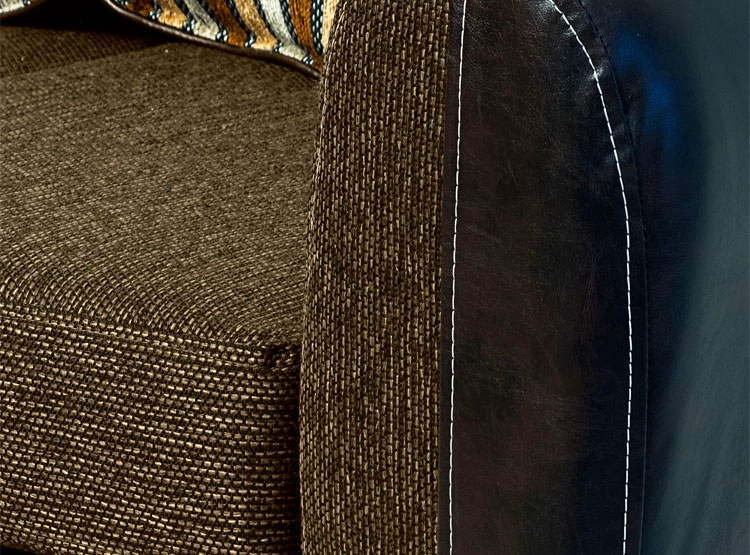JUEGO DE LIVING ELEGANT DETAIL OKLAHOMA TELA PU 32 - 5