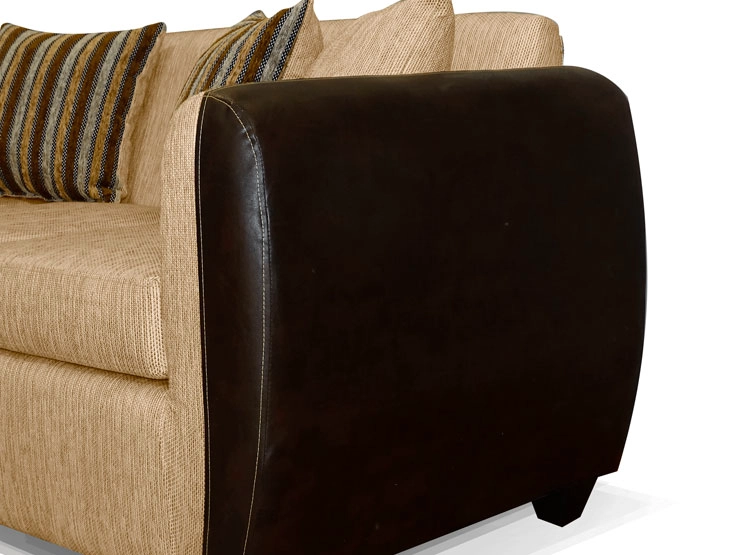JUEGO DE LIVING ELEGANT DETAIL OKLAHOMA TELA PU 321 - 4