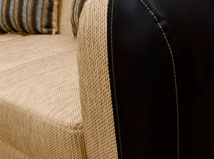 JUEGO DE LIVING ELEGANT DETAIL OKLAHOMA TELA PU 321 - 5