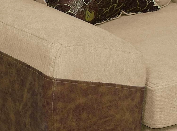 SOFA ELEGANT DETAIL HOUSTON 3C + SITIALES - 4