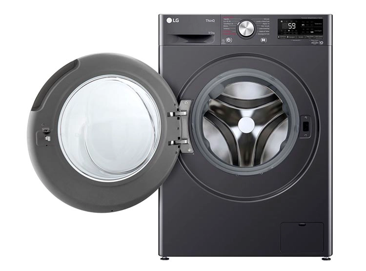 LAVADORA SECADORA LG WD9MVC4S6 9KG/5KG NEGRO - 2