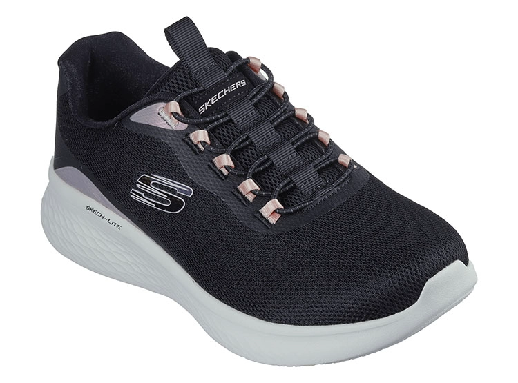 ZAPATILLAS MUJER SKECHERS NEGRO SKECH-LITE PRO GLIMMER ME - 2