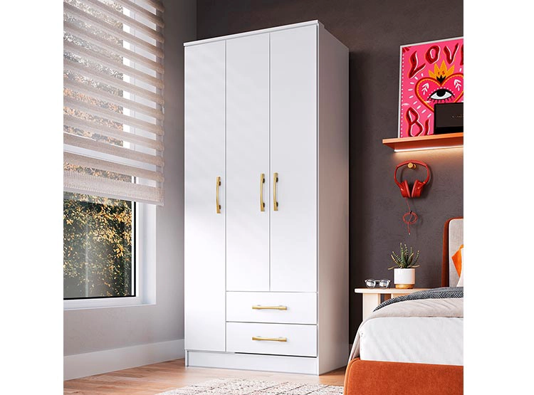 CLOSET VEKKA HOME PEQUIM LIGHT 3P 2C - 8