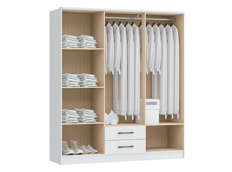 CLOSET VEKKA HOME PEQUIM LIGHT 6P 2C - 4