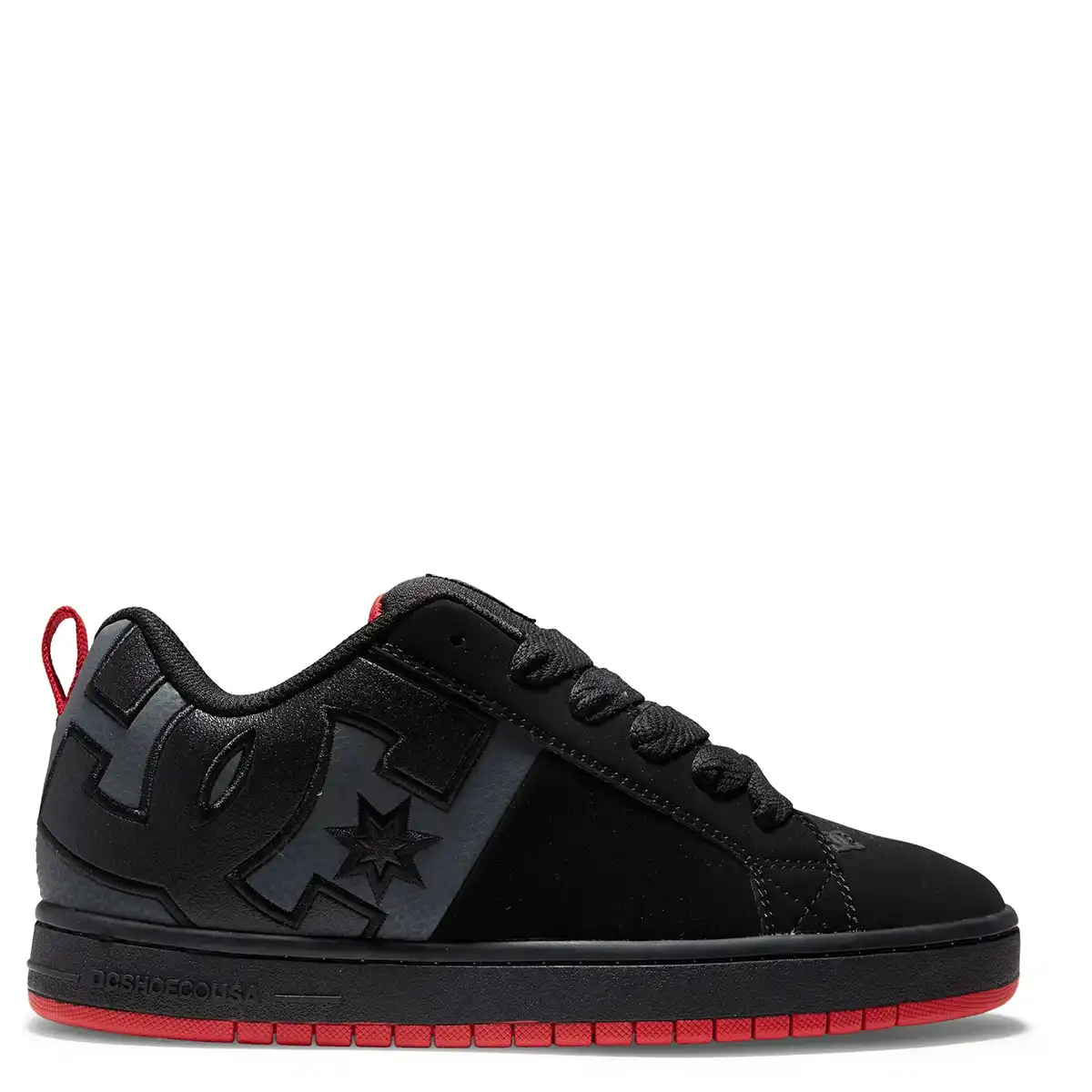 ZAPATILLAS HOMBRE DC SHOES URBANAS NEGRO COURTGRAFFIK SQBYR CUERO - 1