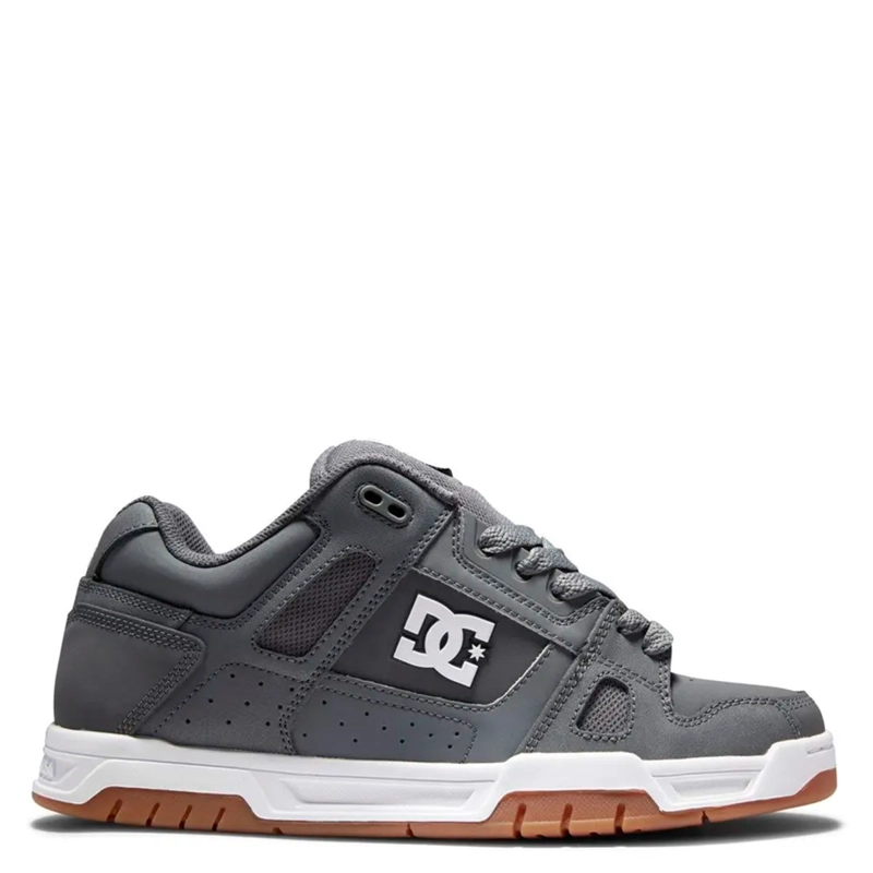ZAPATILLAS HOMBRE DC SHOES URBANO GRIS STAG CUERO - 1