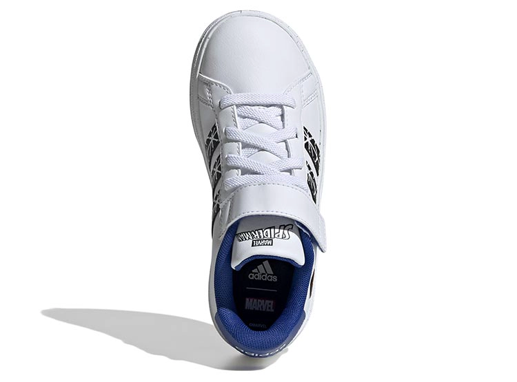 ZAPATILLAS UNISEX ADIDAS BLANCO GRAND COURT MARVEL'S SPIDER-MAN - 5