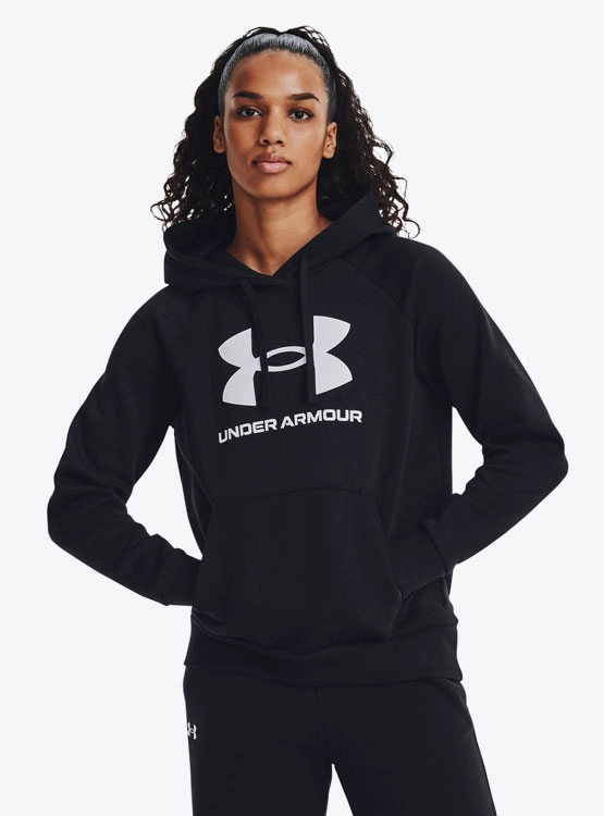 POLERÓN MUJER UNDER ARMOUR RIVAL FLEECE BIG LOG - 1