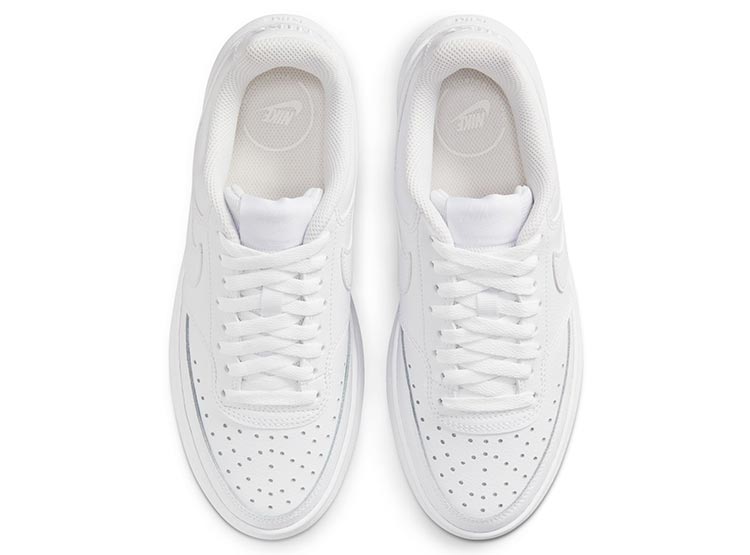 ZAPATILLAS MUJER NIKE URBANO BLANCO COURT VISION ALTA - 4