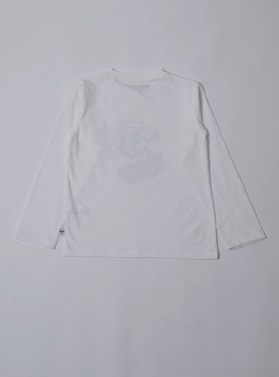 POLERA MANGA LARGA ALGODÓN NIÑO HARVEST APLICACIÓN INTERACTIVA - 2