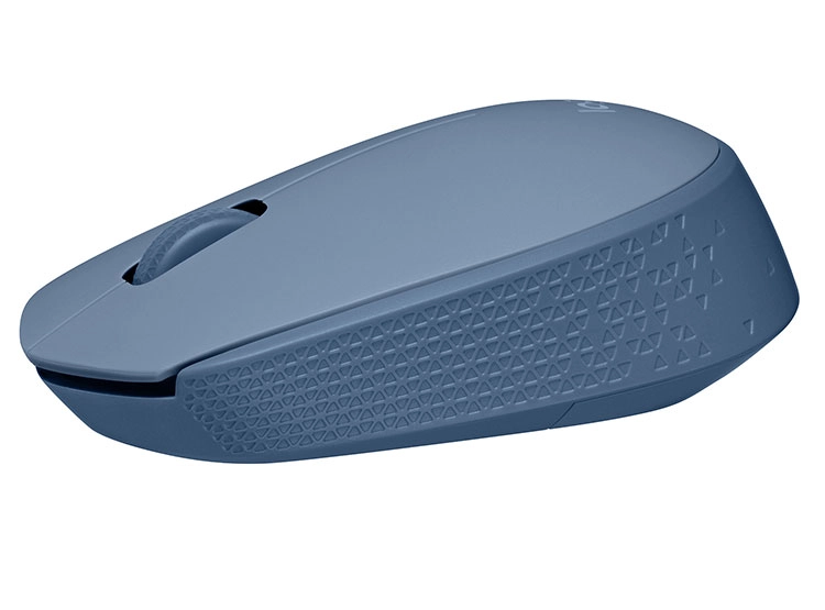 MOUSE INALÁMBRICO LOGITECH M170 CELESTE - 4