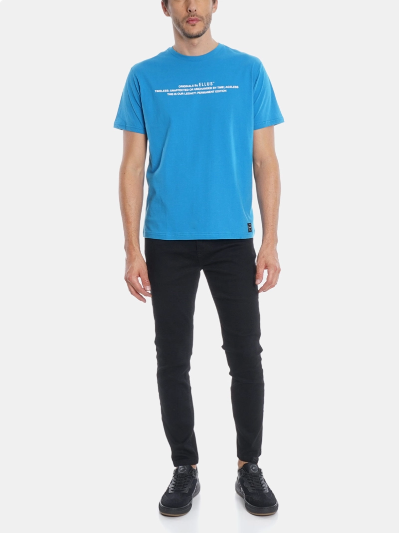 POLERA HOMBRE ELLUS ALGODÓN MANGA CORTA - 4
