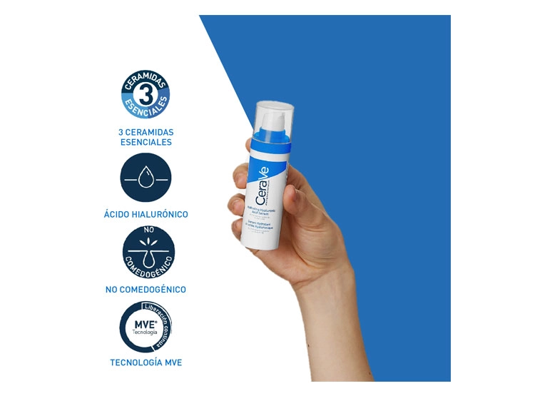SERUM FACIAL CERAVE HIDRATANTE ÁCIDO HIALURÓNICO 30 ML - 6