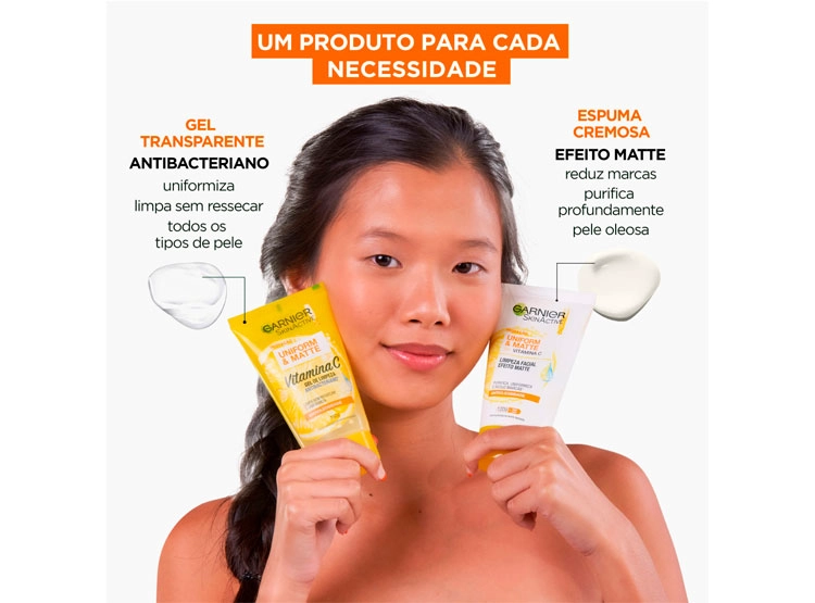 LIMPIADOR FACIAL GARNIER GEL EXPRESS ACLARA LIMPIEZA HIDRATANTE 150 ML - 3