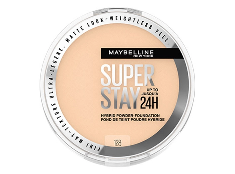 POLVOS MAYBELLINE COMPACTO SUPER STAY HYBRID 24H 128 6 GR - 1