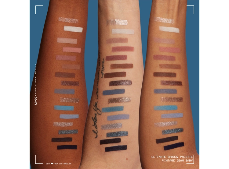 PALETA SOMBRA DE OJOS NYX PROFESSIONAL MAKEUP ULTIMATE SHADOW VINTAGE JEAN BABY 13.3 GR - 7