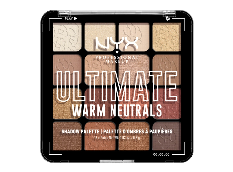 PALETA SOMBRA DE OJOS NYX PROFESSIONAL MAKEUP ULTIMATE SHADOW WARM NEUTRALS 13.3 GR - 3