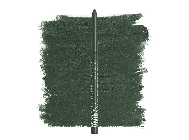 DELINEADOR DE OJOS NYX PROFESSIONAL MAKEUP VIVID RICH MECHANICAL PENCIL EMERALD EMPIRE 0.28 GR - 5